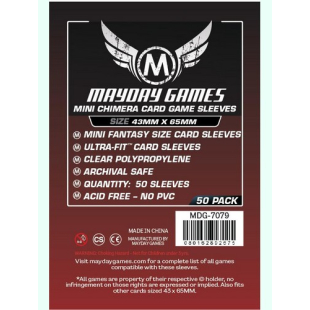 DECK PROTECTORS PREMIUM 43 x 65 (50)