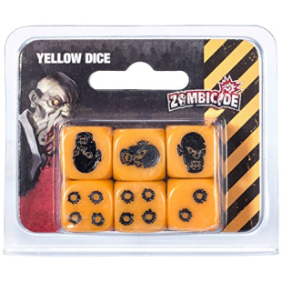 ZBC - ZOMBICIDE: DICE - YELLOW