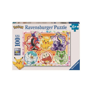 PUZZLE 100 PZ: POKEMON SCARLATTO E VIOLETTO
